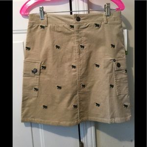 KC Parker corduroy skirt